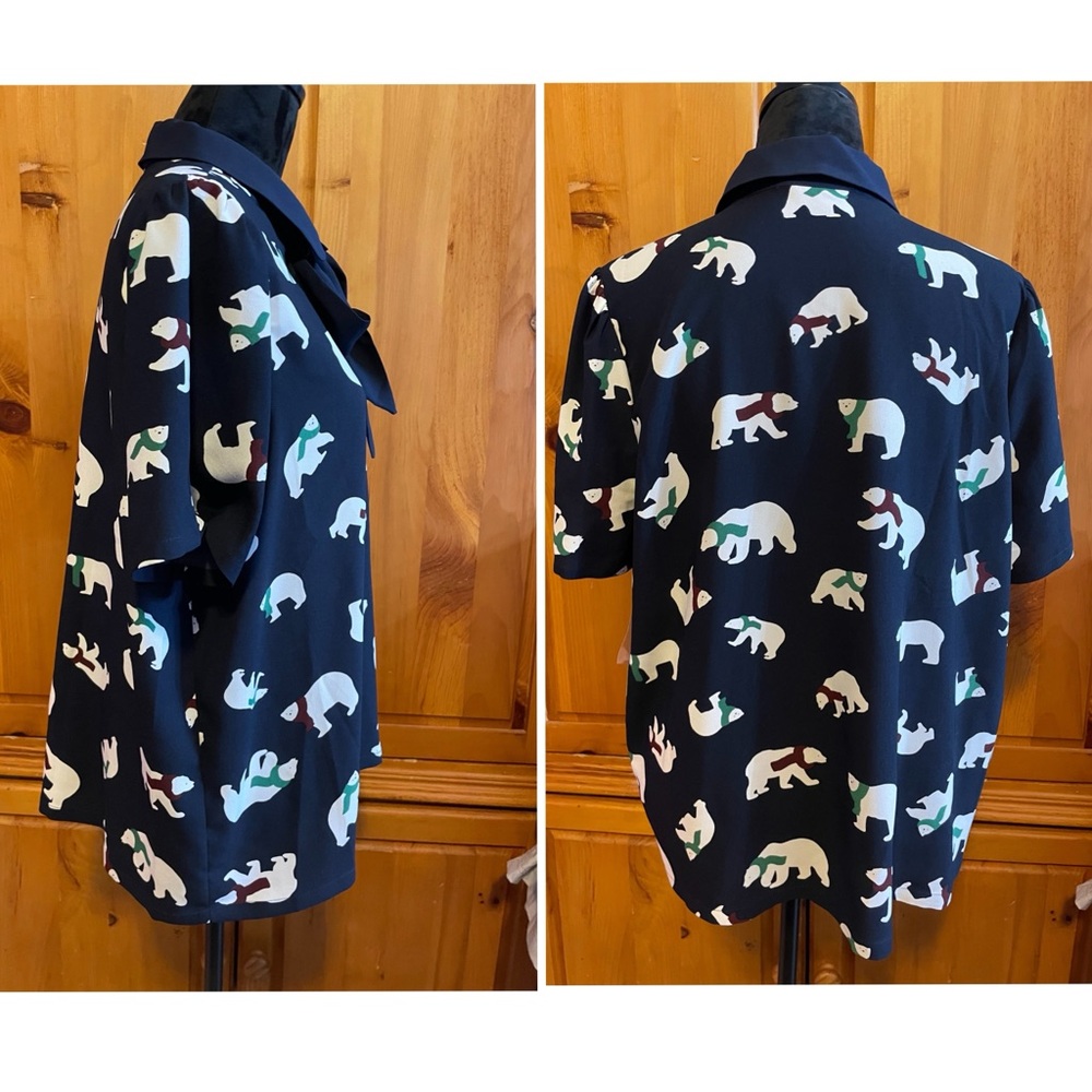 NWOT Polar Bear Top - Picture 3 of 4